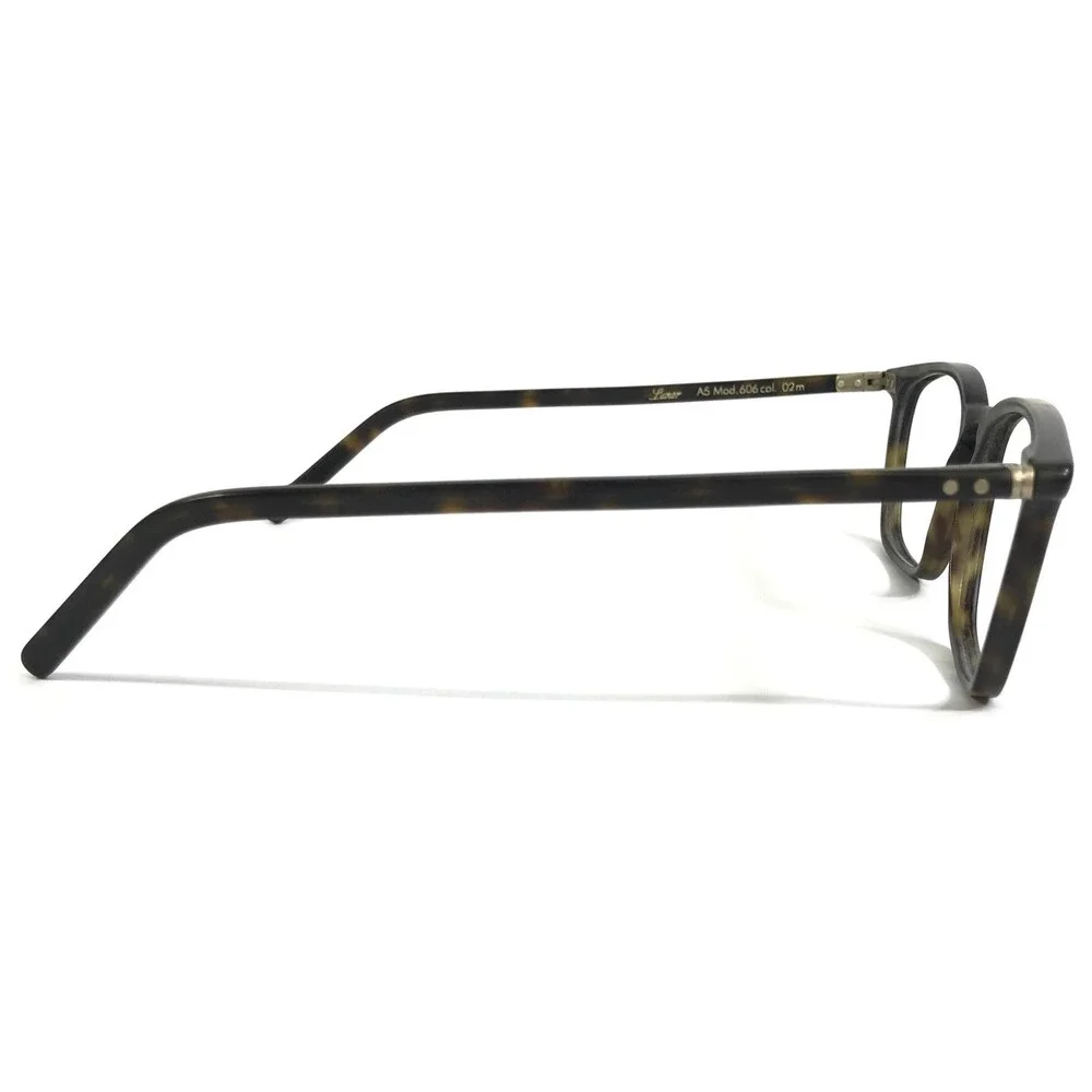 Lunor Eyeglasses Frames A5 Mod.606 col.02m Brown Tortoise Full Rim 54-18-146